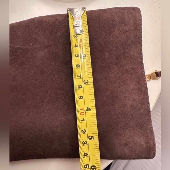 Tahari Dark brown suede heeled boots - Picture 10 of 10